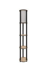 Opviq Lámpara de pie KS-11107 Nogal